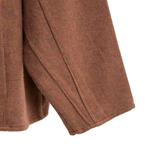 Merely Made Merely Premium Cropped Shirt Melange Brown 23FMLPR208SH Degli Uberti
